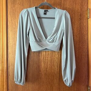 V-Neck Crop Top